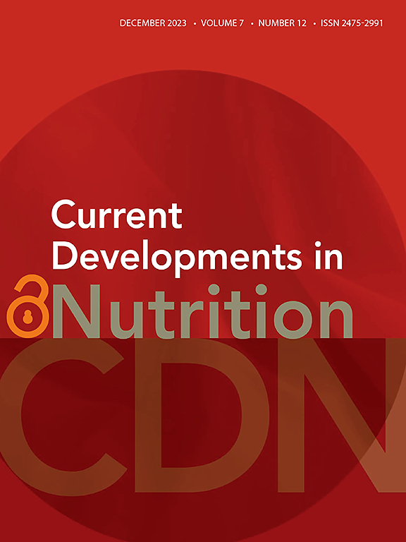 Go to journal home page - Current Developments in Nutrition